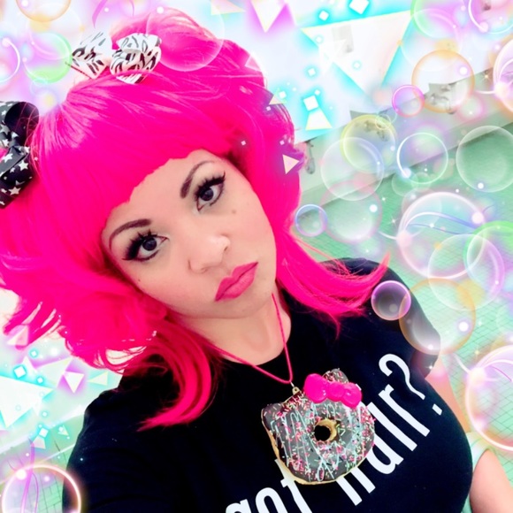 Kawaii Half Moon Buns Synthetic Wig - Picture 3 of 8